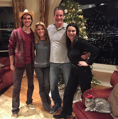 Vanna White with John Donaldson and kids Nikko Santo Pietro and Gigi Santo Pietro.